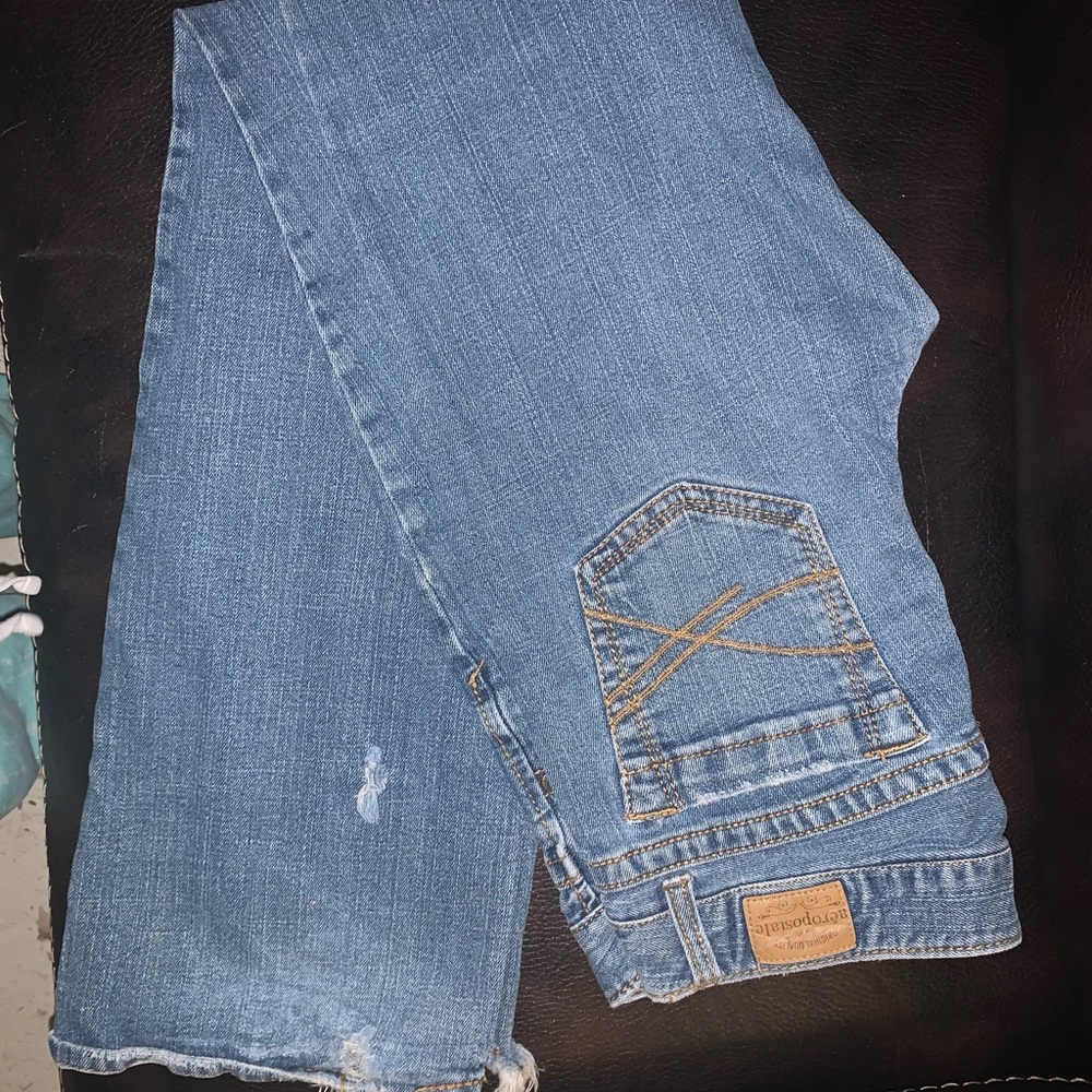 Aeropostale Skinny Flare Jeans 35 W 32 L